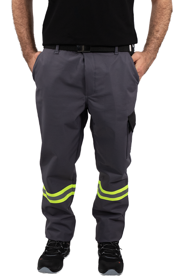 MUALTA SOFTSHELL WORK PANTS - Medium Grey