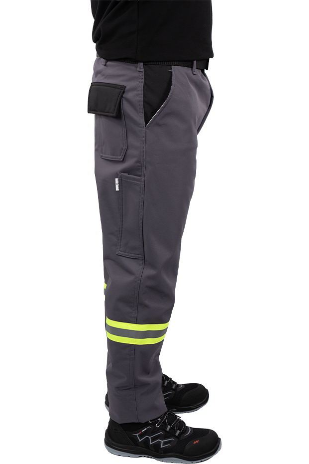 MUALTA SOFTSHELL WORK PANTS - Medium Grey