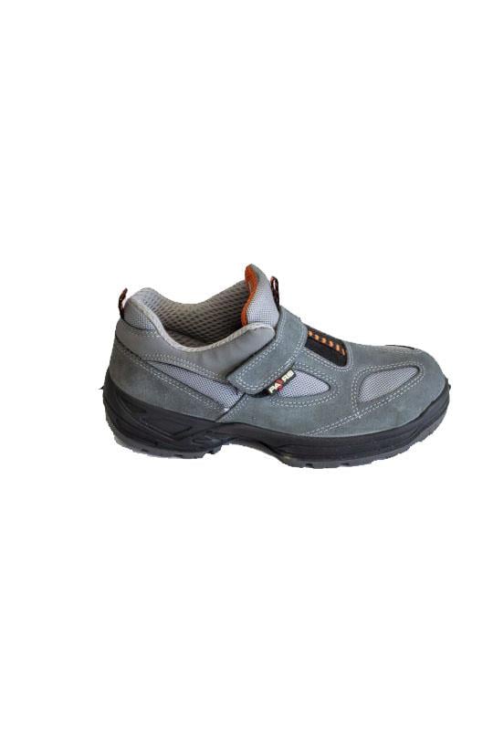 PARS 116 S1 SÜET ÇELİK BURUNLU İŞ AYAKKABISI-Gri