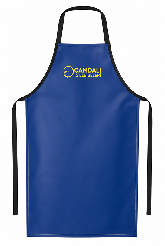 PVC Apron 70x120 cm - Navy Blue