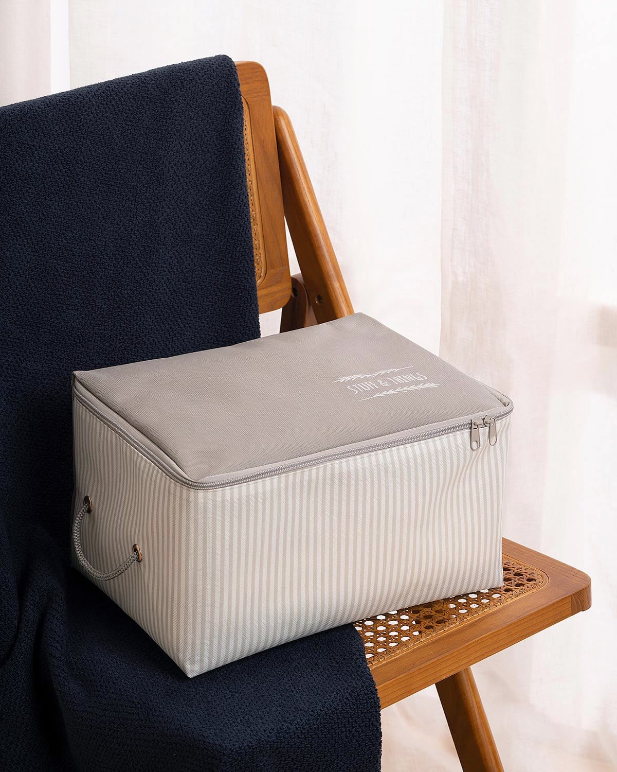 OCEAN HOME 4'lü Gri Stuff&Things Hurç