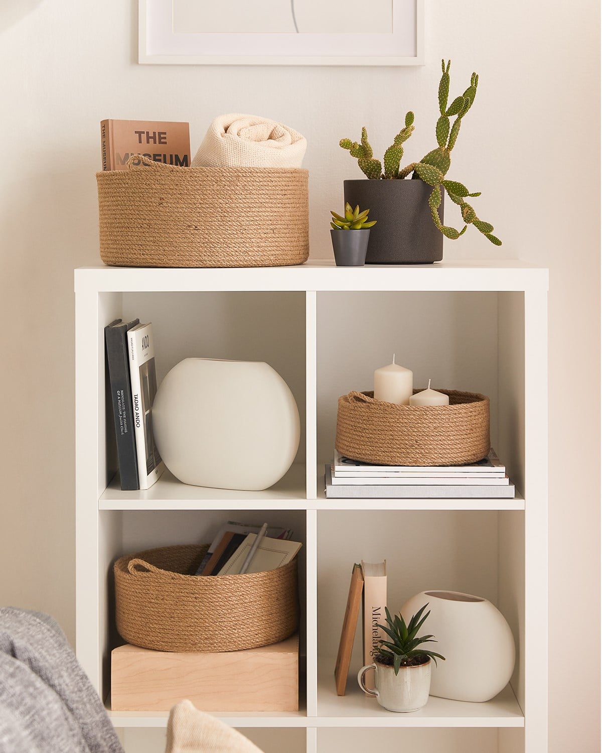 Ocean Home Jüt Halat Sepet // 35x15