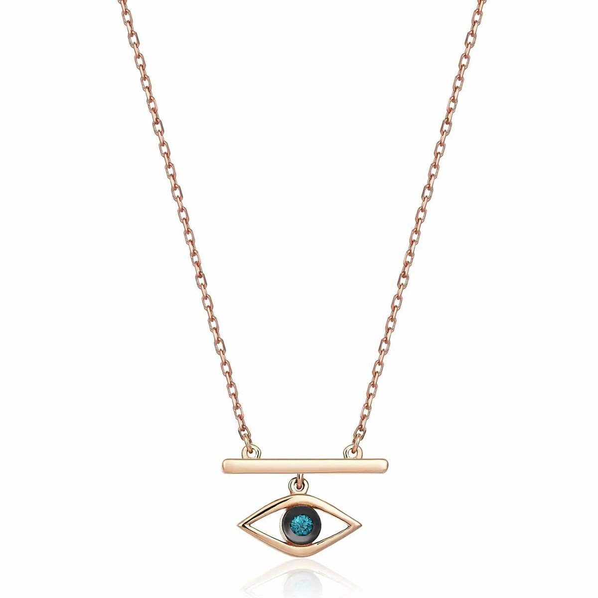 0.01 Karat Pırlanta All Eyes On You Kolye