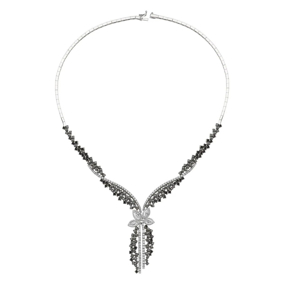 12.12 Karat Siyah Pırlanta Gerdanlık