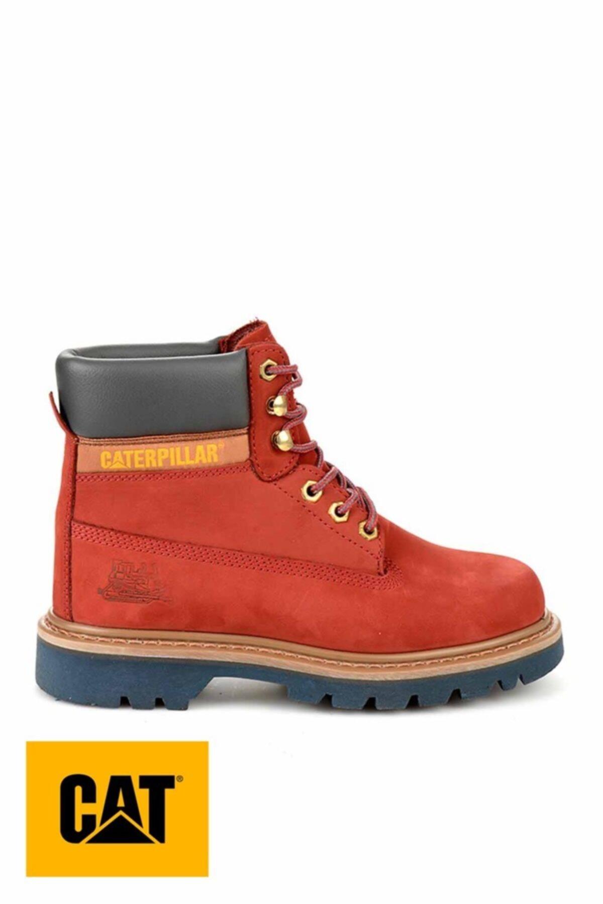 015G0095 Colorado Hakiki Deri Kadın Bot Bordo