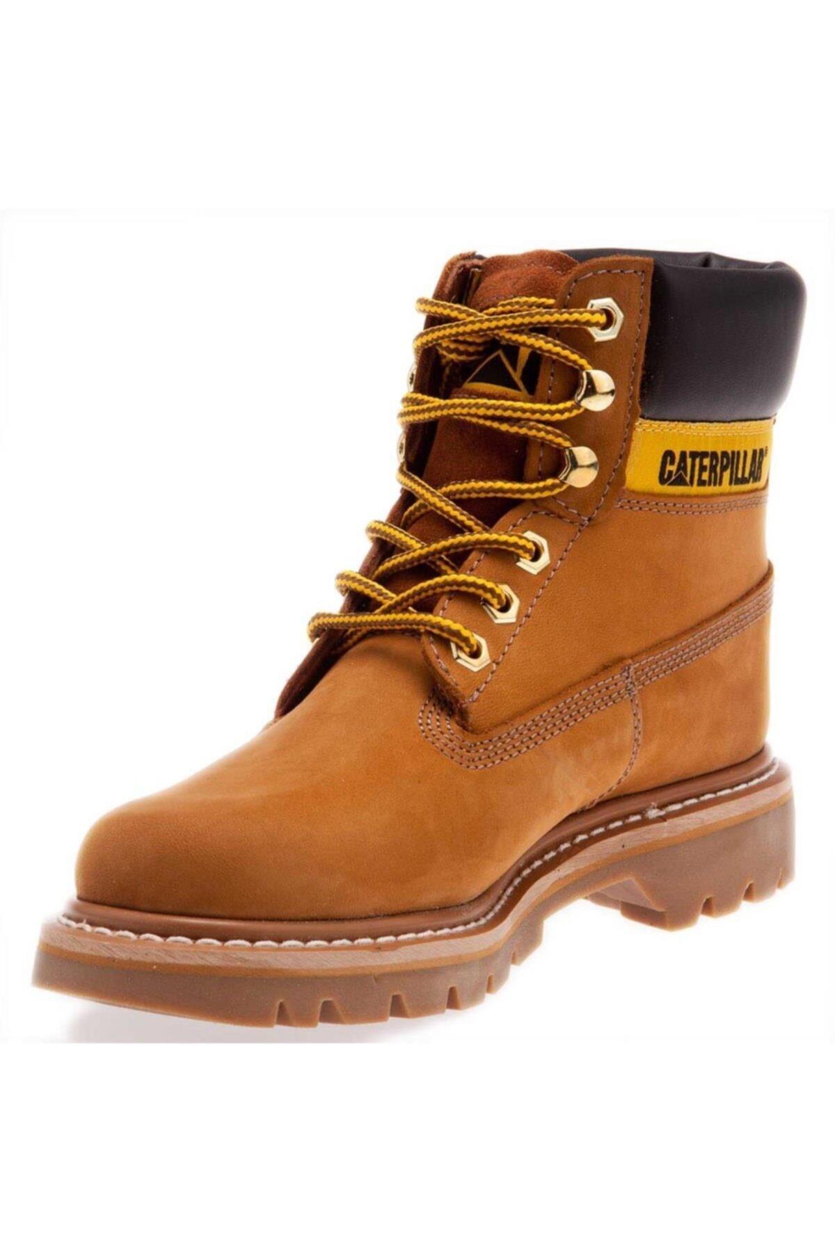 015G0095 Colorado Hakiki Deri Kadın Bot Sarı