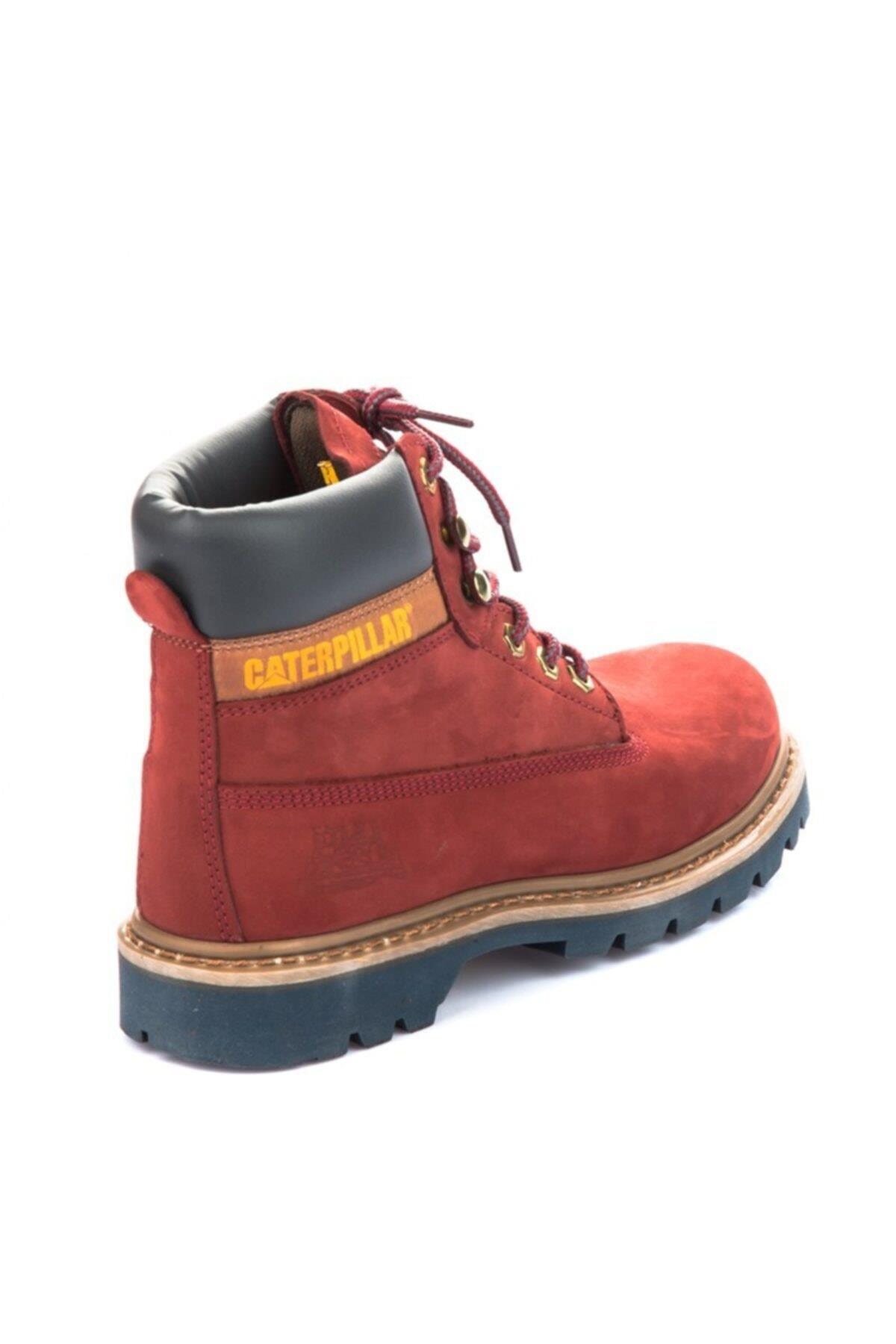 015G0095 Colorado Hakiki Deri Kadın Bot Bordo