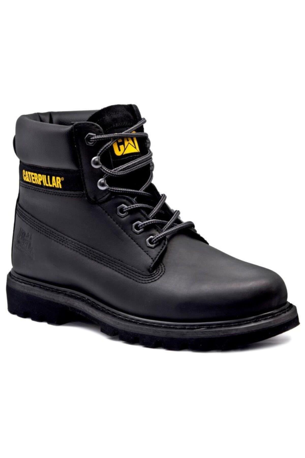 015G0095 Colorado Hakiki Deri Kadın Bot Siyah