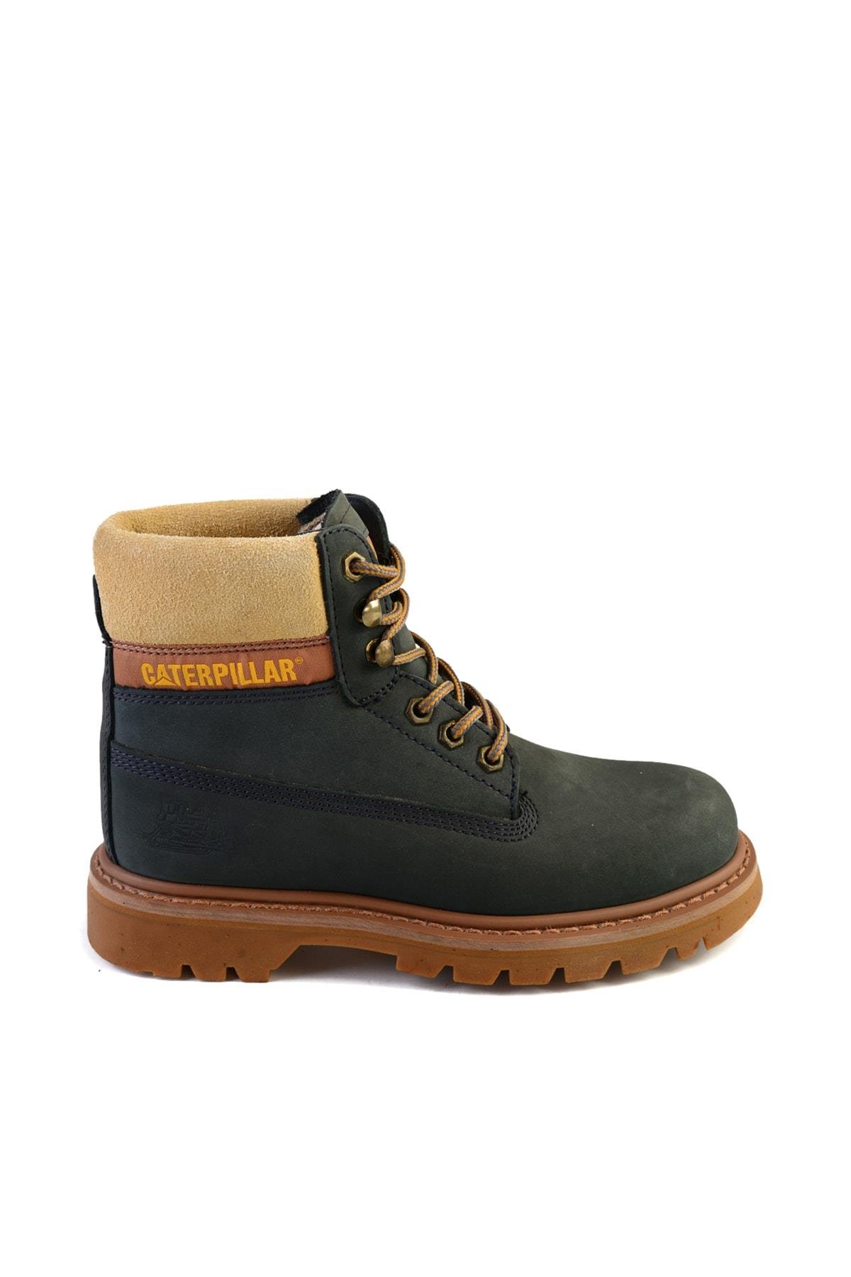 015G0095 Colorado Hakiki Deri Kadın Bot Lacivert