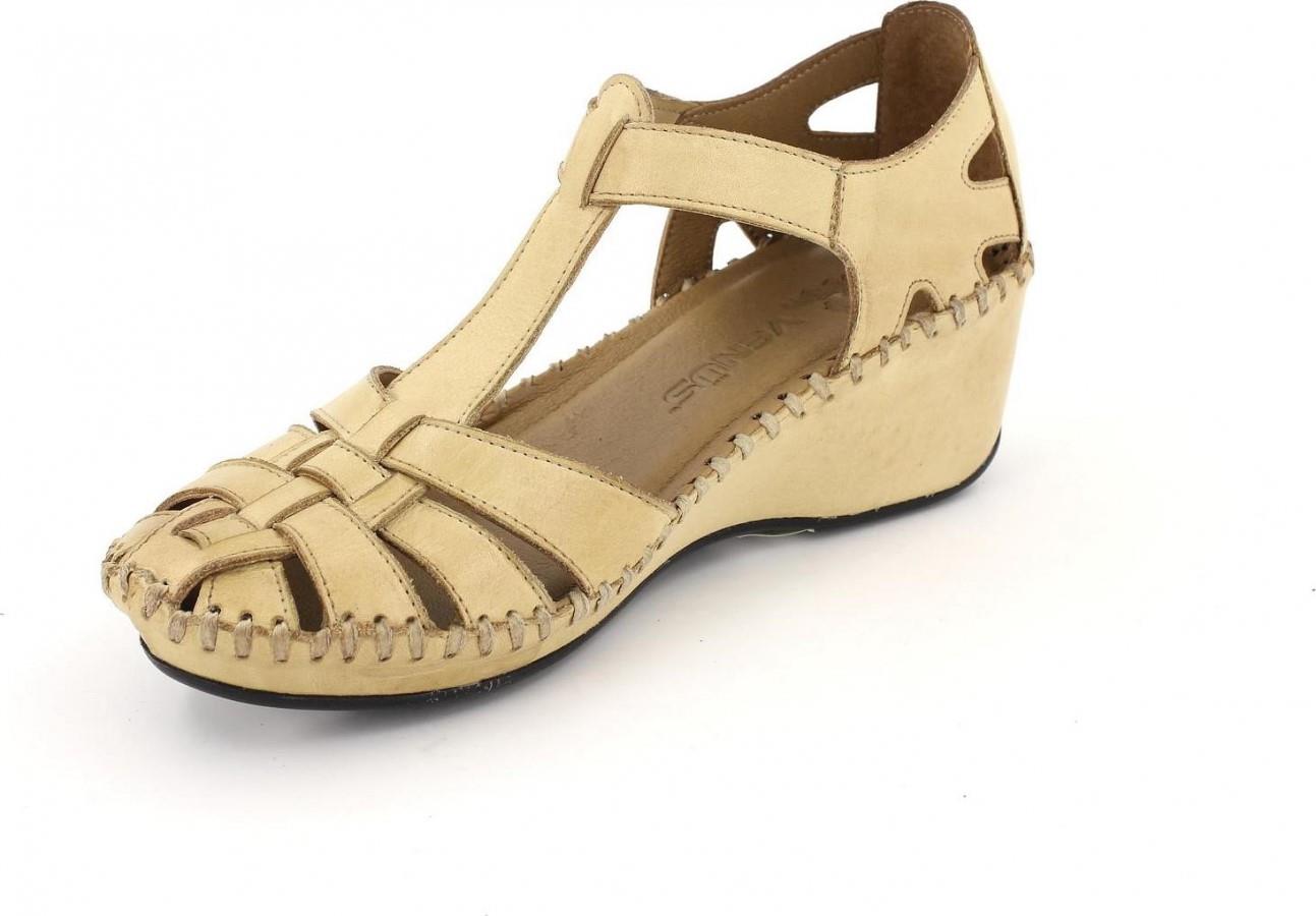 18791382 Comfort Taban Hakiki Deri Sandalet Bej