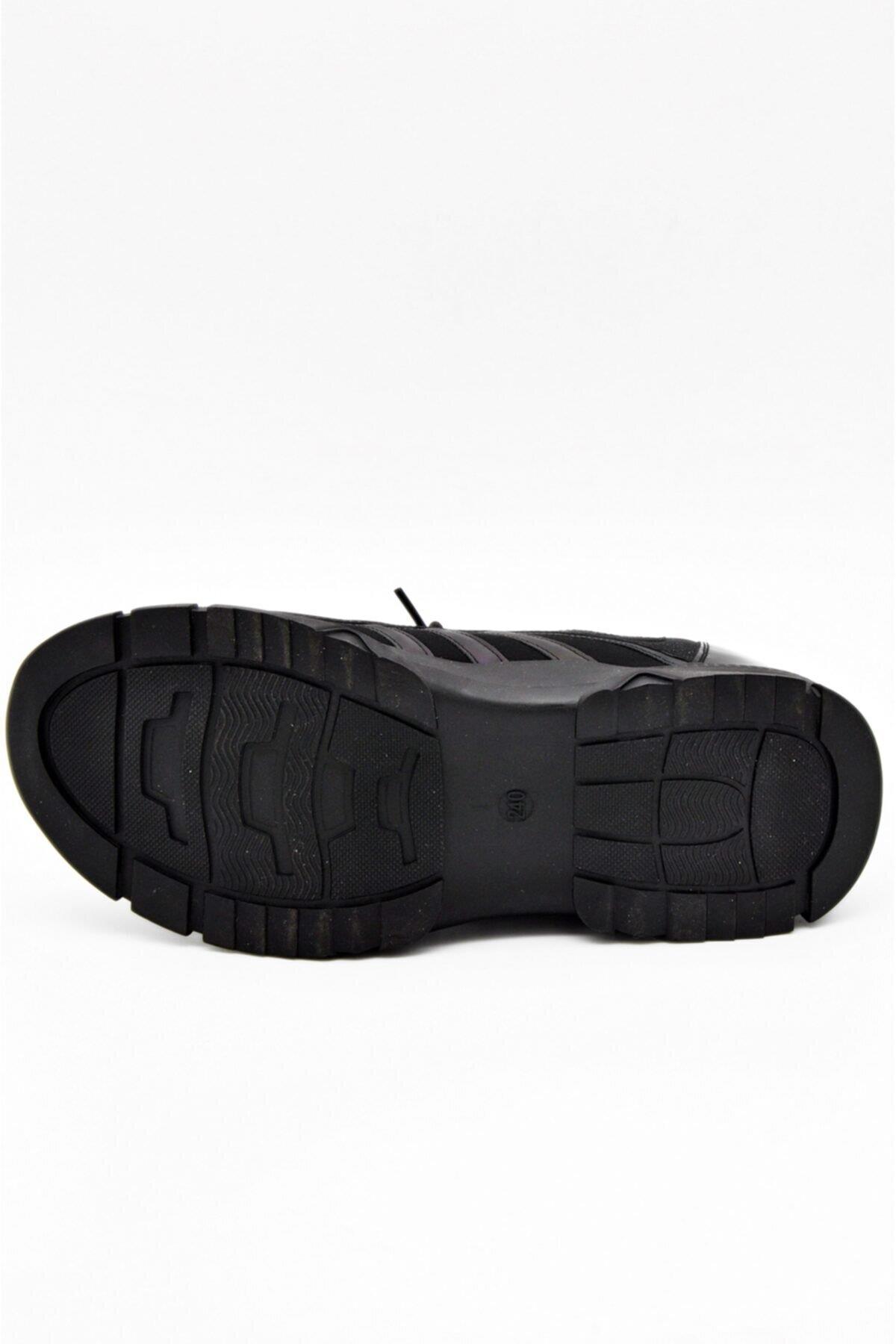 21K301-8 Kadın Sneaker Spor Ayakkabı Siyah