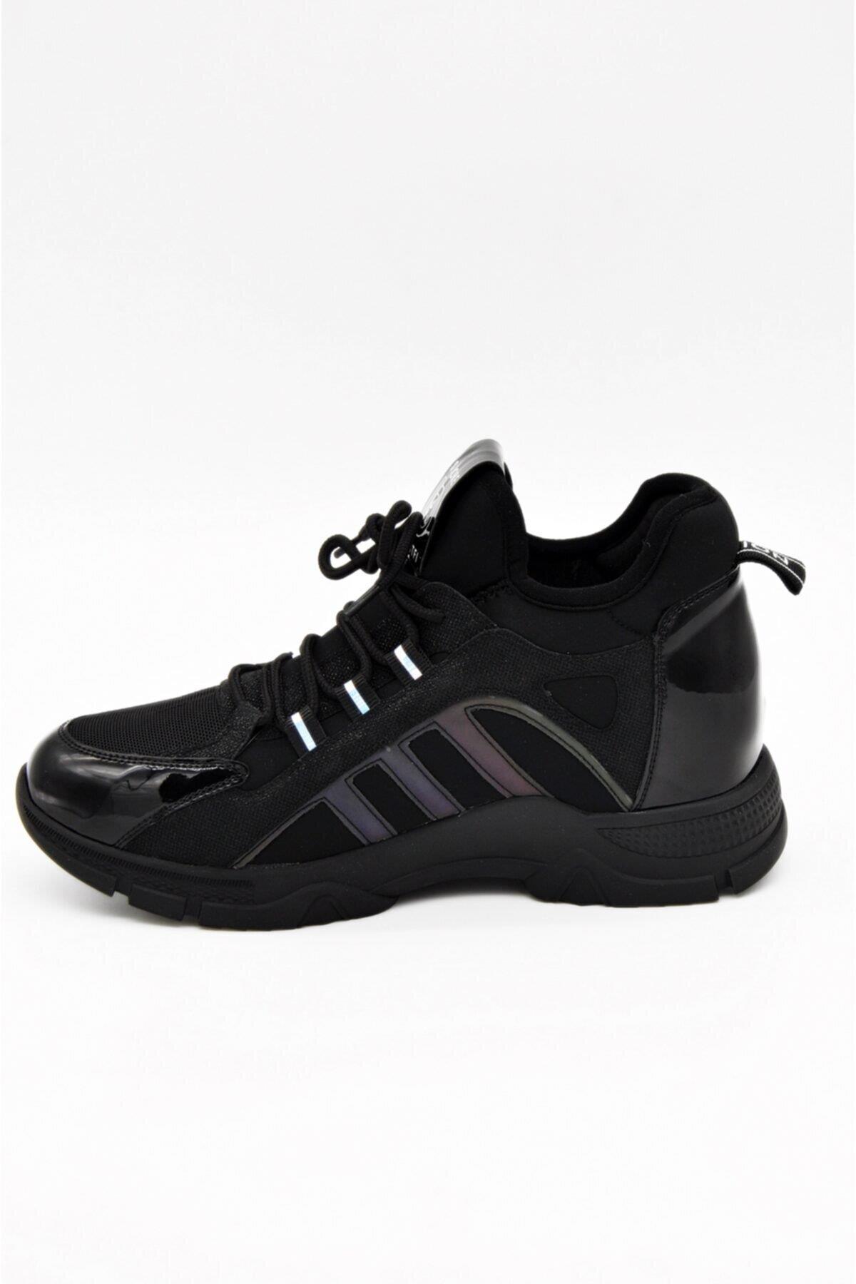 21K301-8 Kadın Sneaker Spor Ayakkabı Siyah
