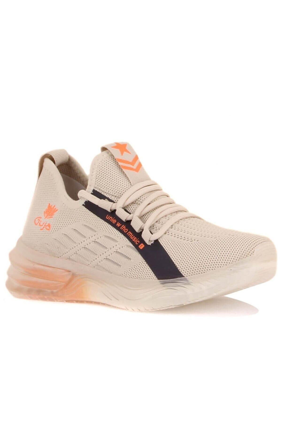 21K396 Kadın Fashion Spor Ayakkabı Bej