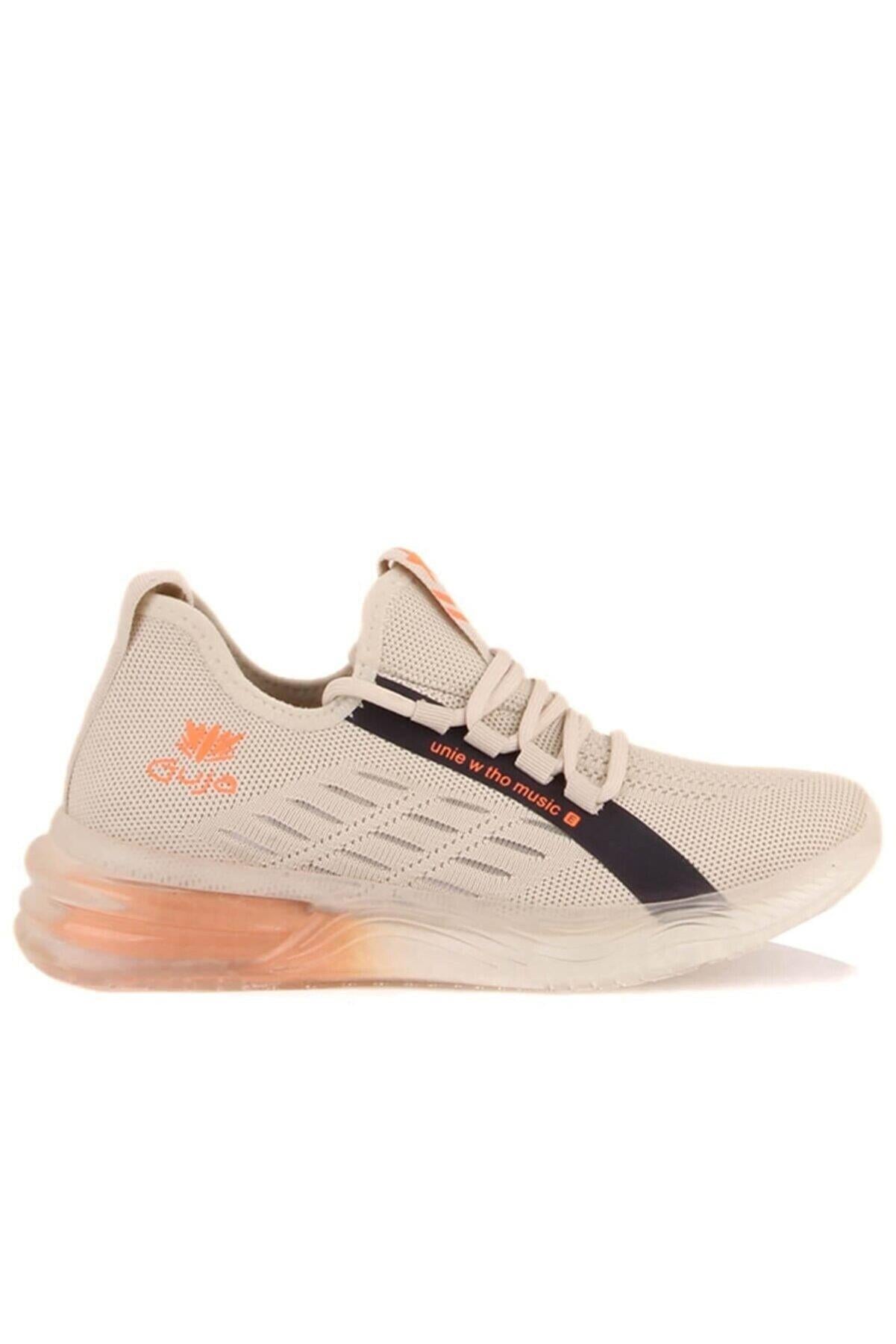 21K396 Kadın Fashion Spor Ayakkabı Bej