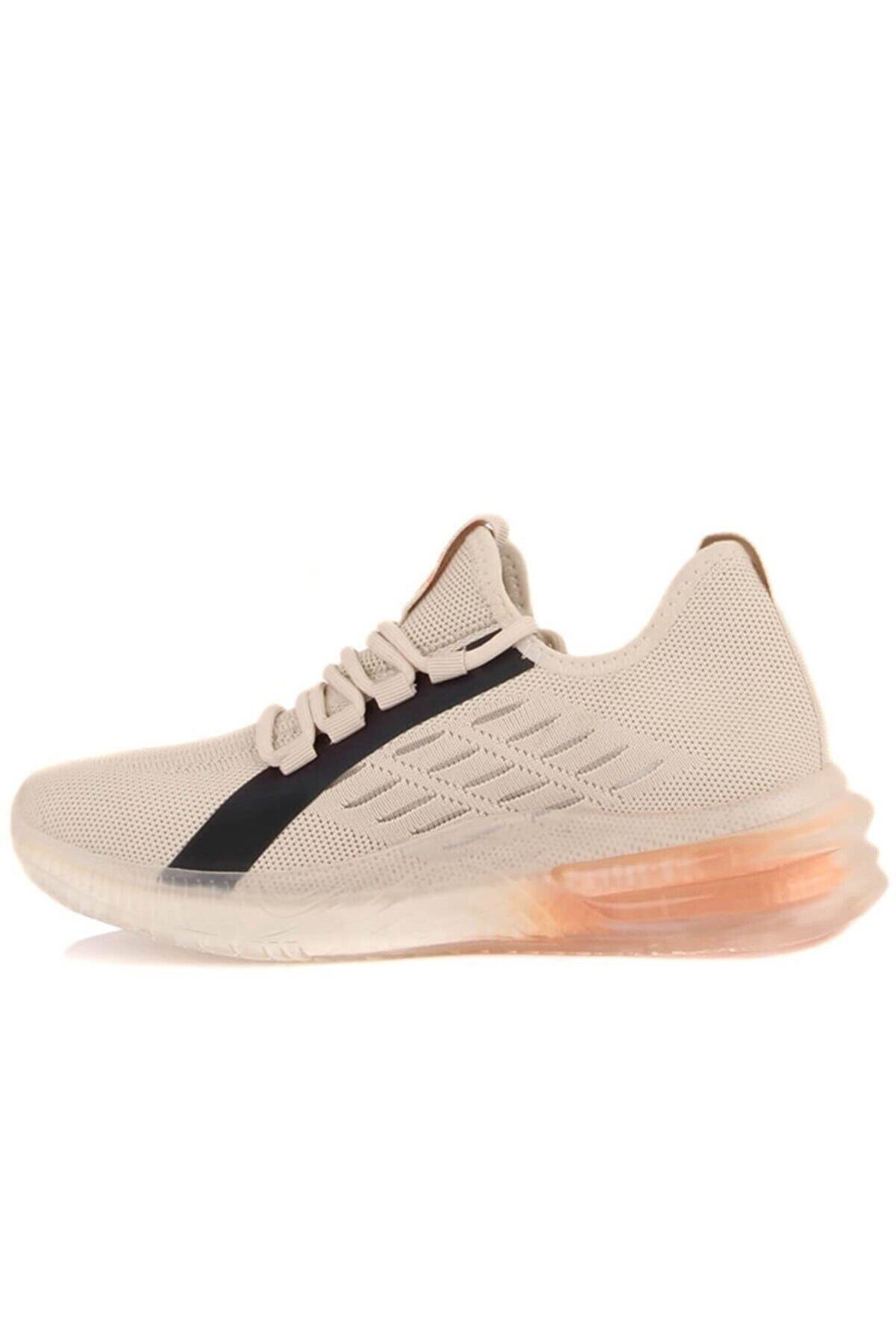 21K396 Kadın Fashion Spor Ayakkabı Bej