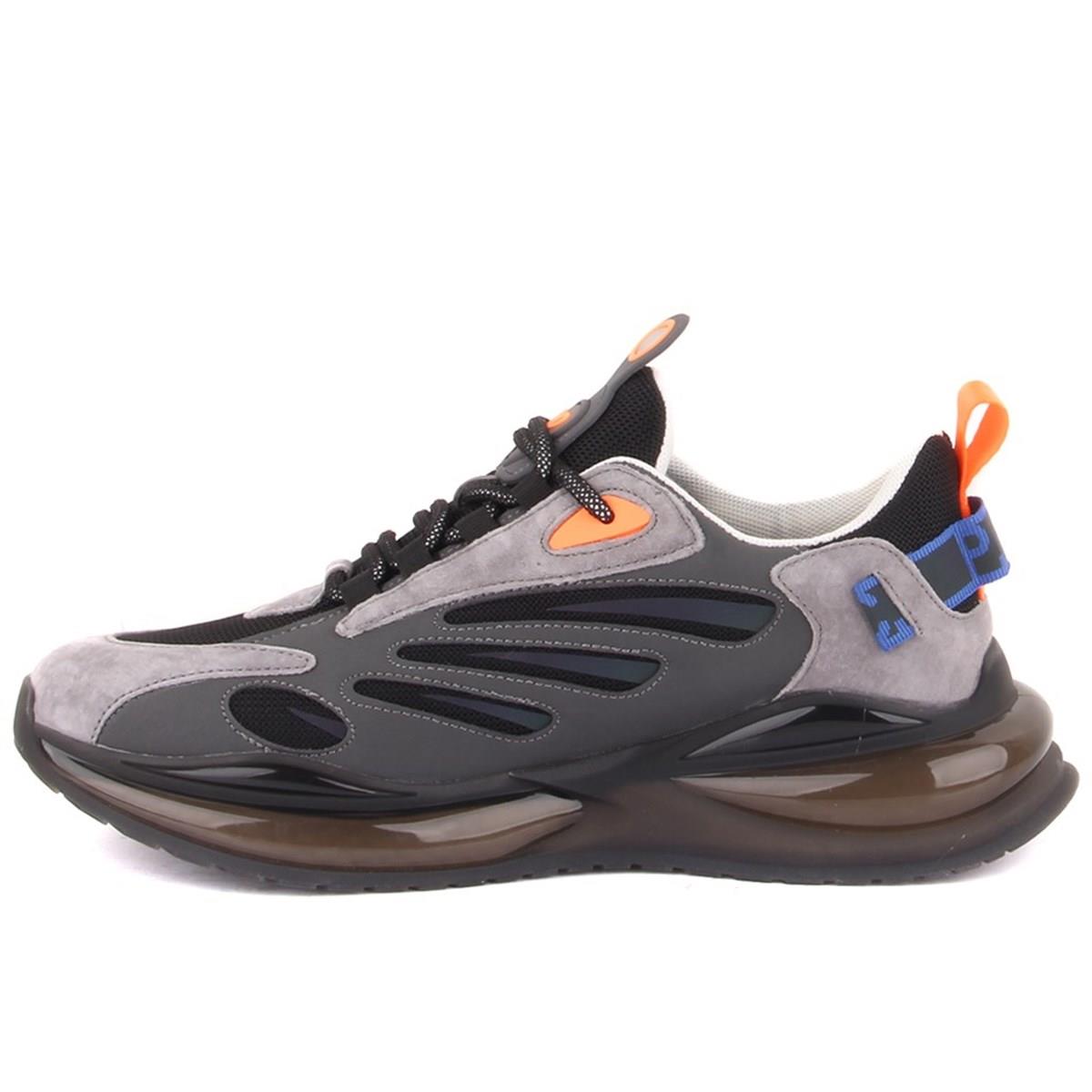 21K409 Erkek Sneaker Spor Ayakkabı Gri