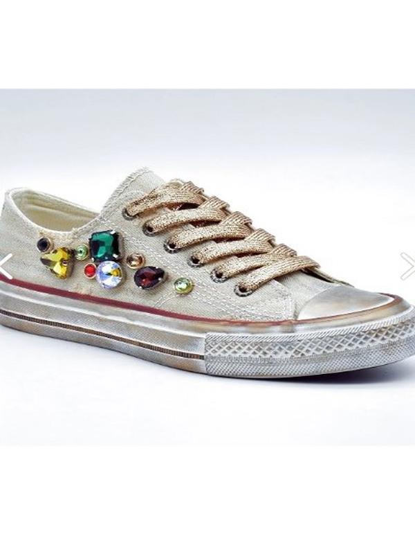 22K271-1 Kadın Converse Günlük Spor Ayakkabı Bej