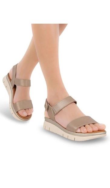 32228 Thea Anatomik Taban Kadın Sandalet Altın