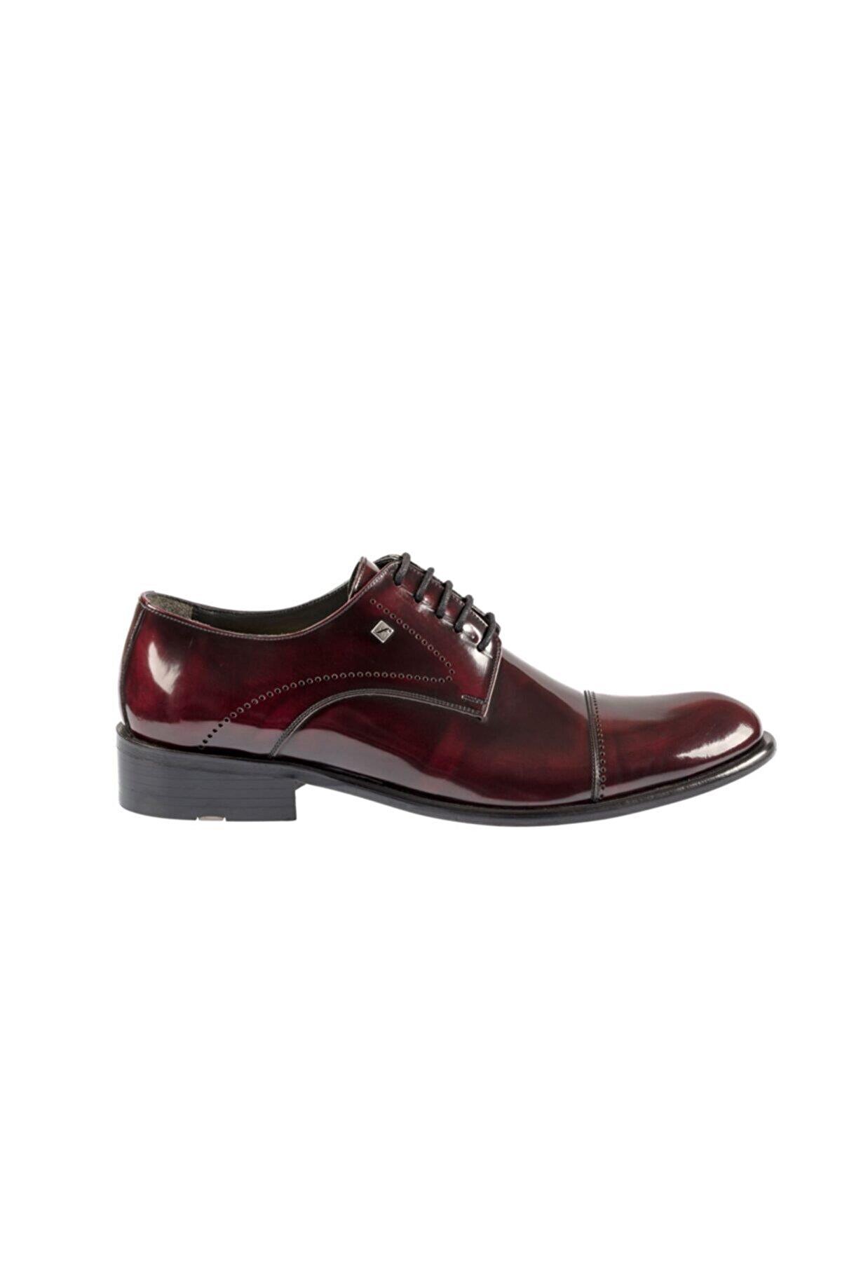 5045 Erkek Klasik Ayakkabı  Bordo