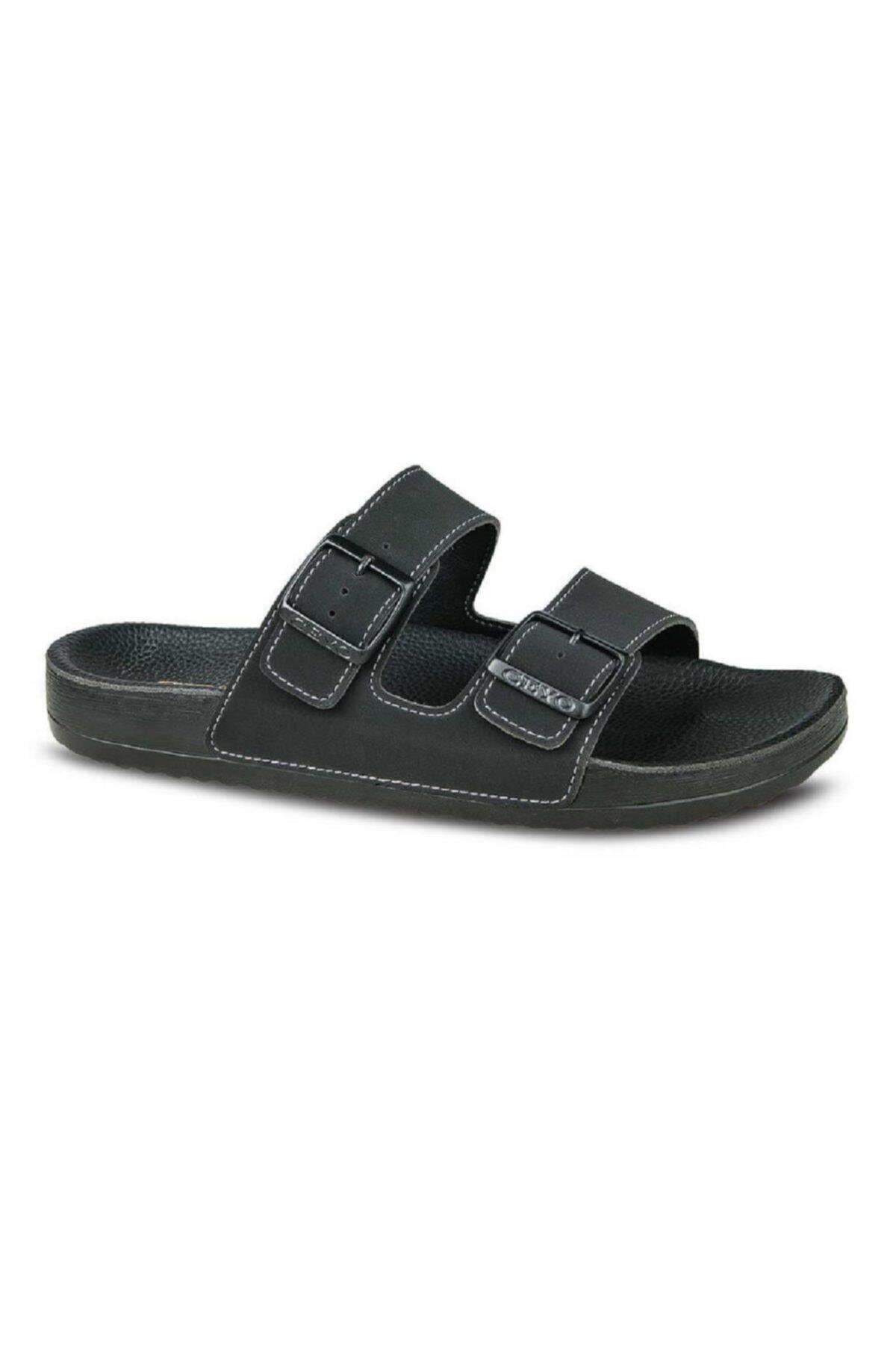 Bahama-10 Anatomik Erkek Günlük Terlik Siyah
