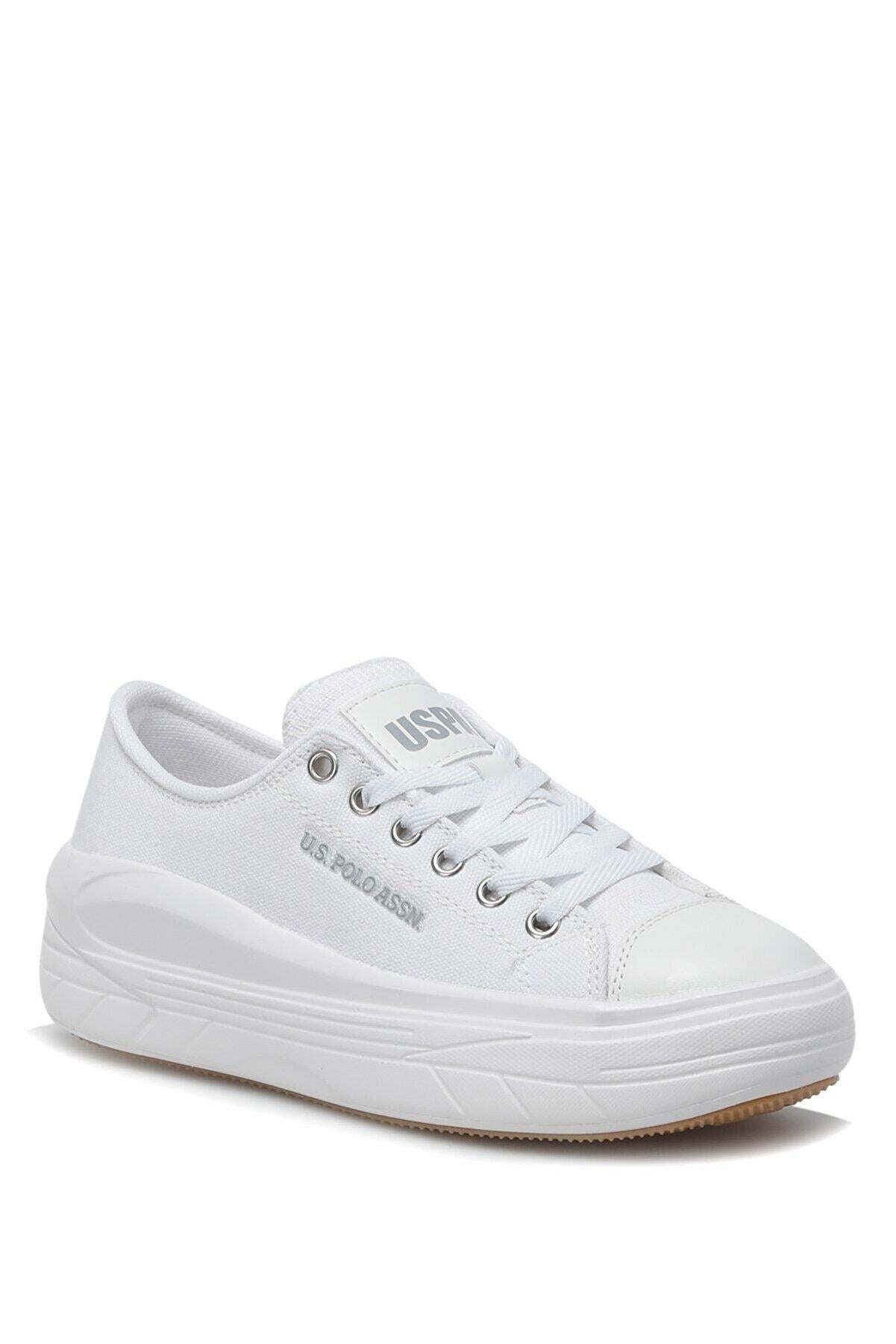 G.Cleme Unisex Günlük Sneaker Spor Ayakkabı Beyaz