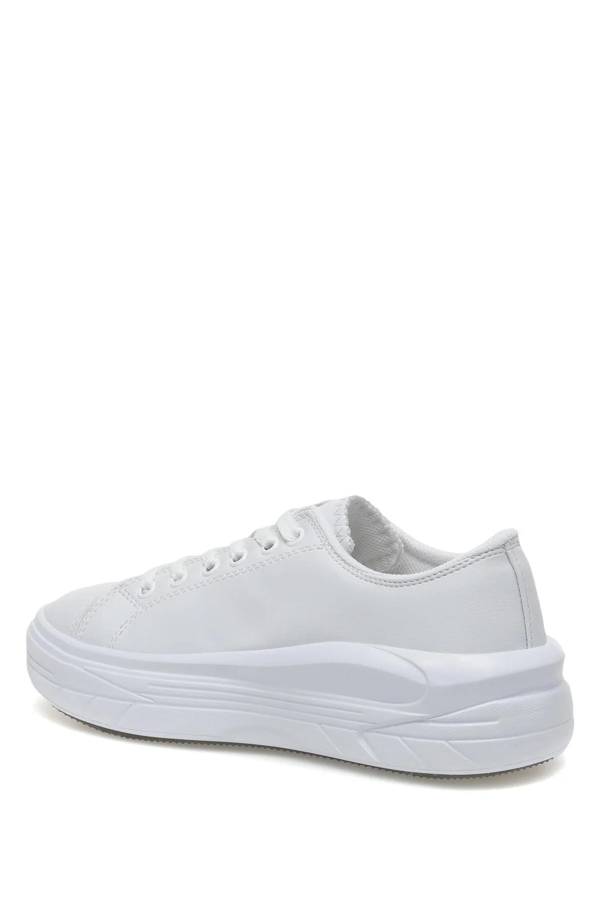 G.Cleme Pu Unisex Günlük Sneaker Spor Ayakkabı Beyaz