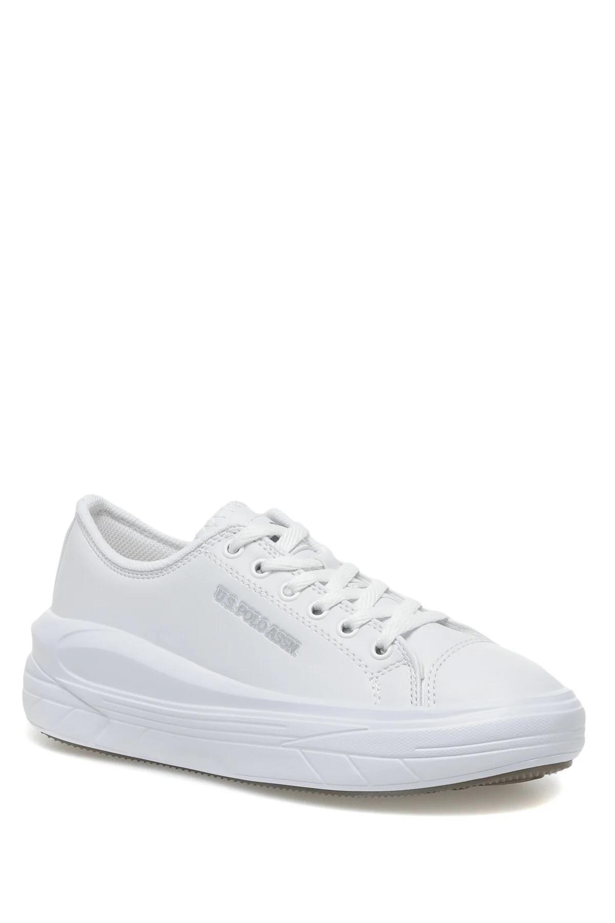 G.Cleme Pu Unisex Günlük Sneaker Spor Ayakkabı Beyaz