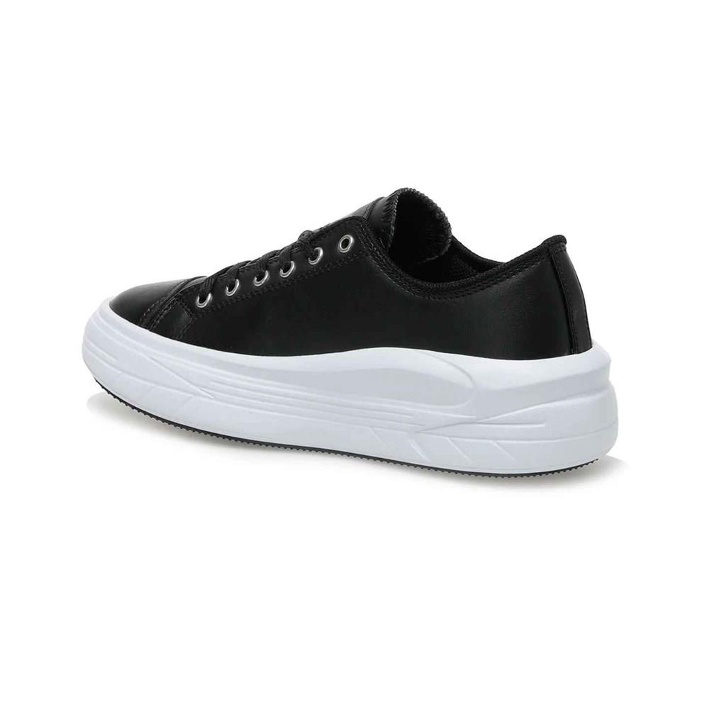 G.Cleme Pu Unisex Günlük Sneaker Spor Ayakkabı Siyah