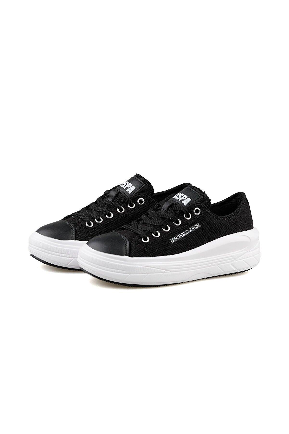 G.Cleme Unisex Günlük Sneaker Spor Ayakkabı Siyah