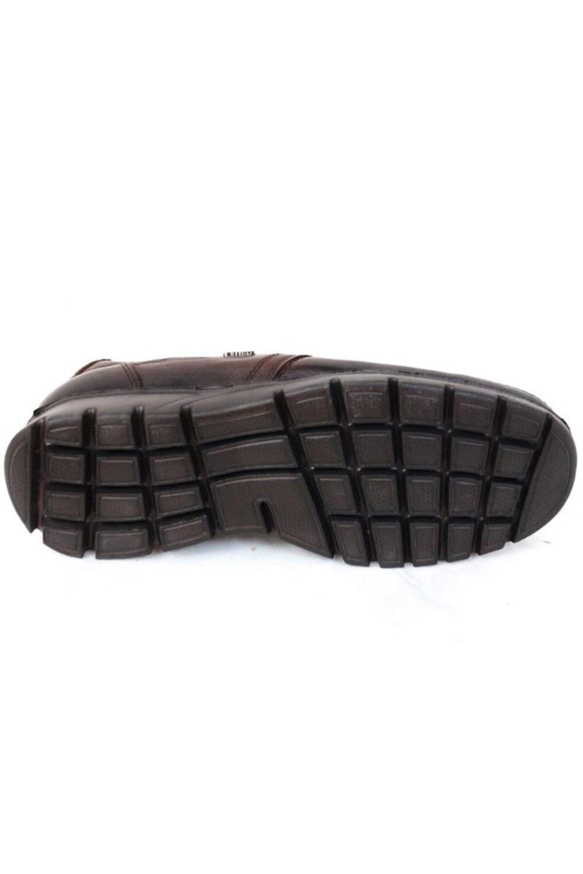 M32606 Hakiki Doğal Erkek Comfort Ayakkabı Kahverengi