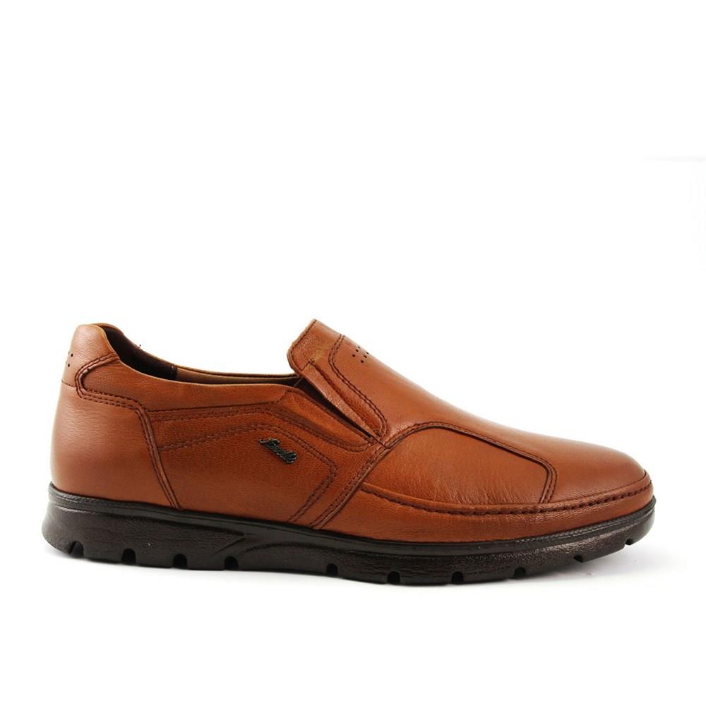 M32606 Hakiki Doğal Erkek Comfort Ayakkabı Kahverengi