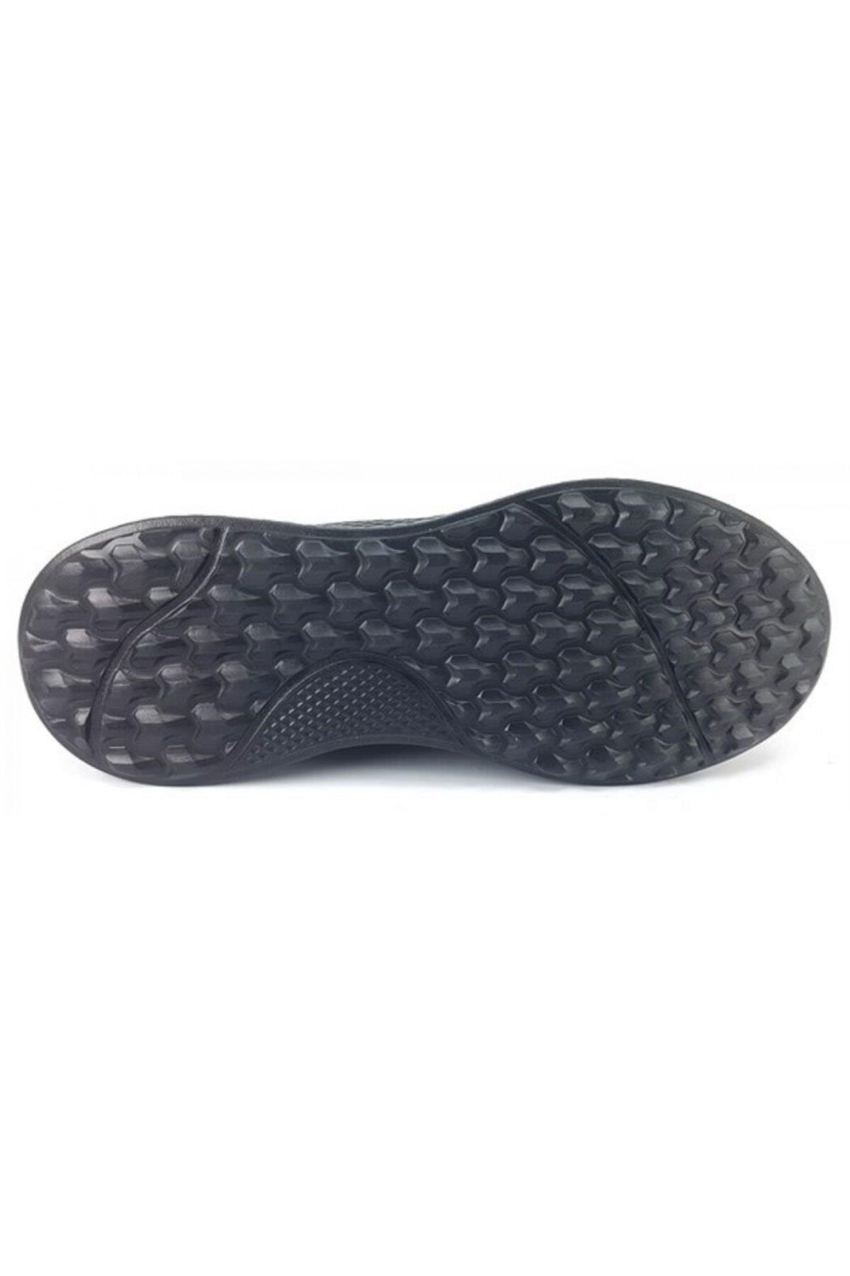 M47906 Hakiki Deri Erkek Comfort Spor Ayakkabı Siyah