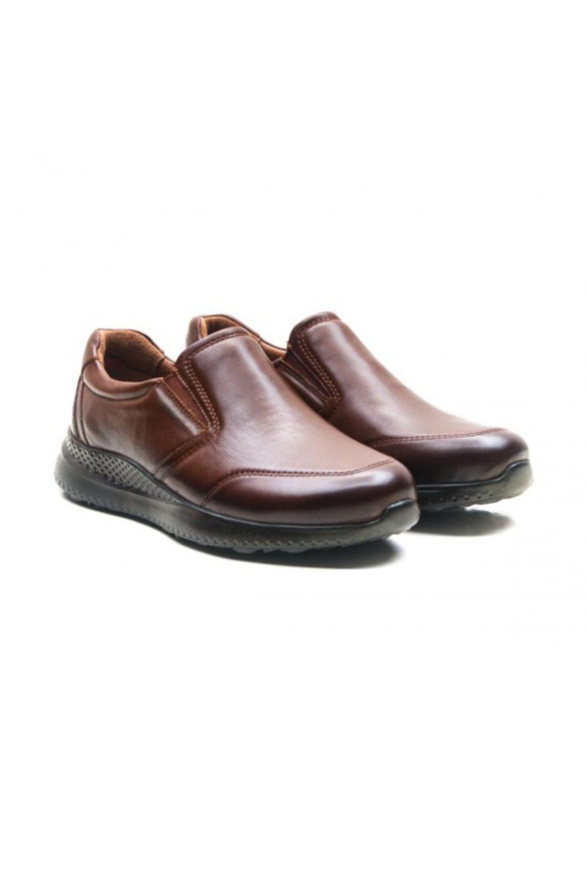M47927 Hakiki Deri Comfort Erkek Ayakkabı Taba