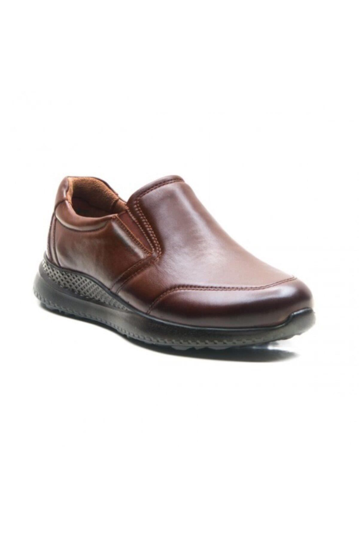 M47927 Hakiki Deri Comfort Erkek Ayakkabı Taba