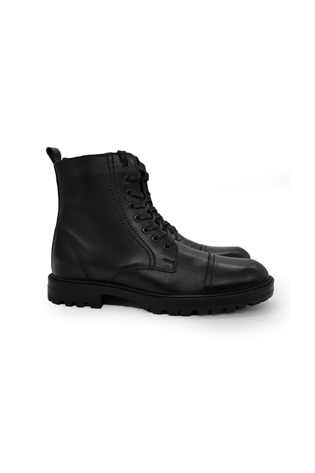 M5854 Erkek Casual Bot Siyah