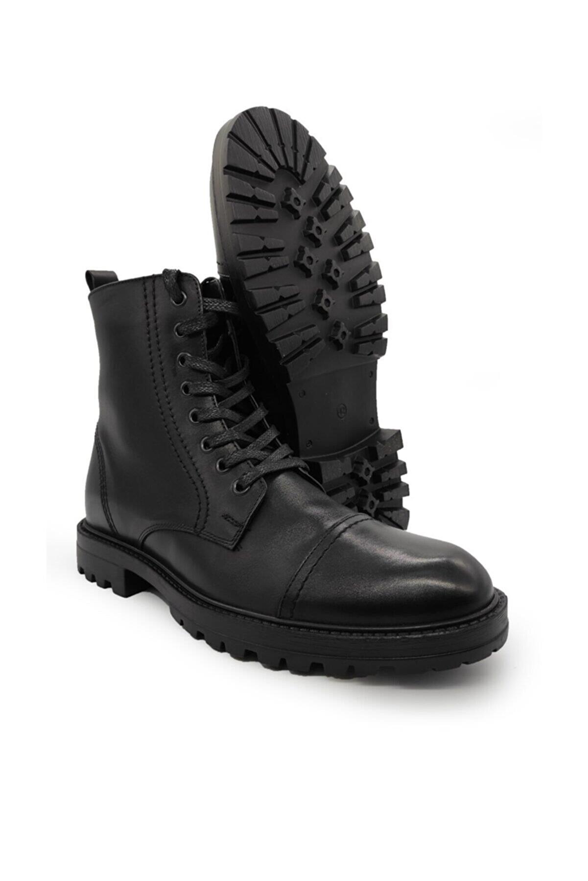 M5854 Erkek Casual Bot Siyah