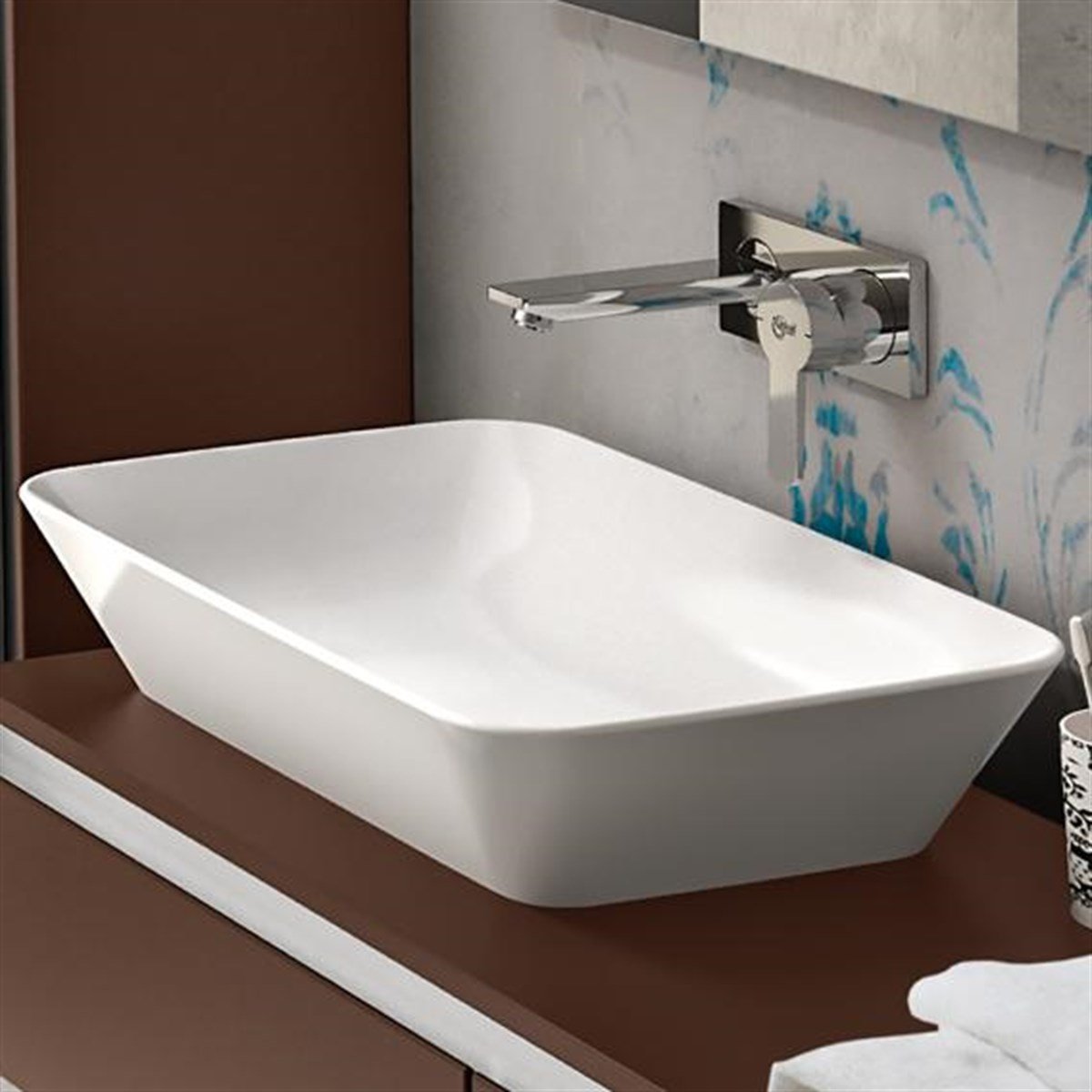 Connect Air Tezgah Üstü Lavabo 60 cm