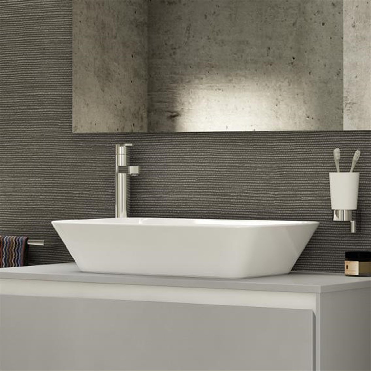 Connect Air Tezgah Üstü Lavabo 60 cm