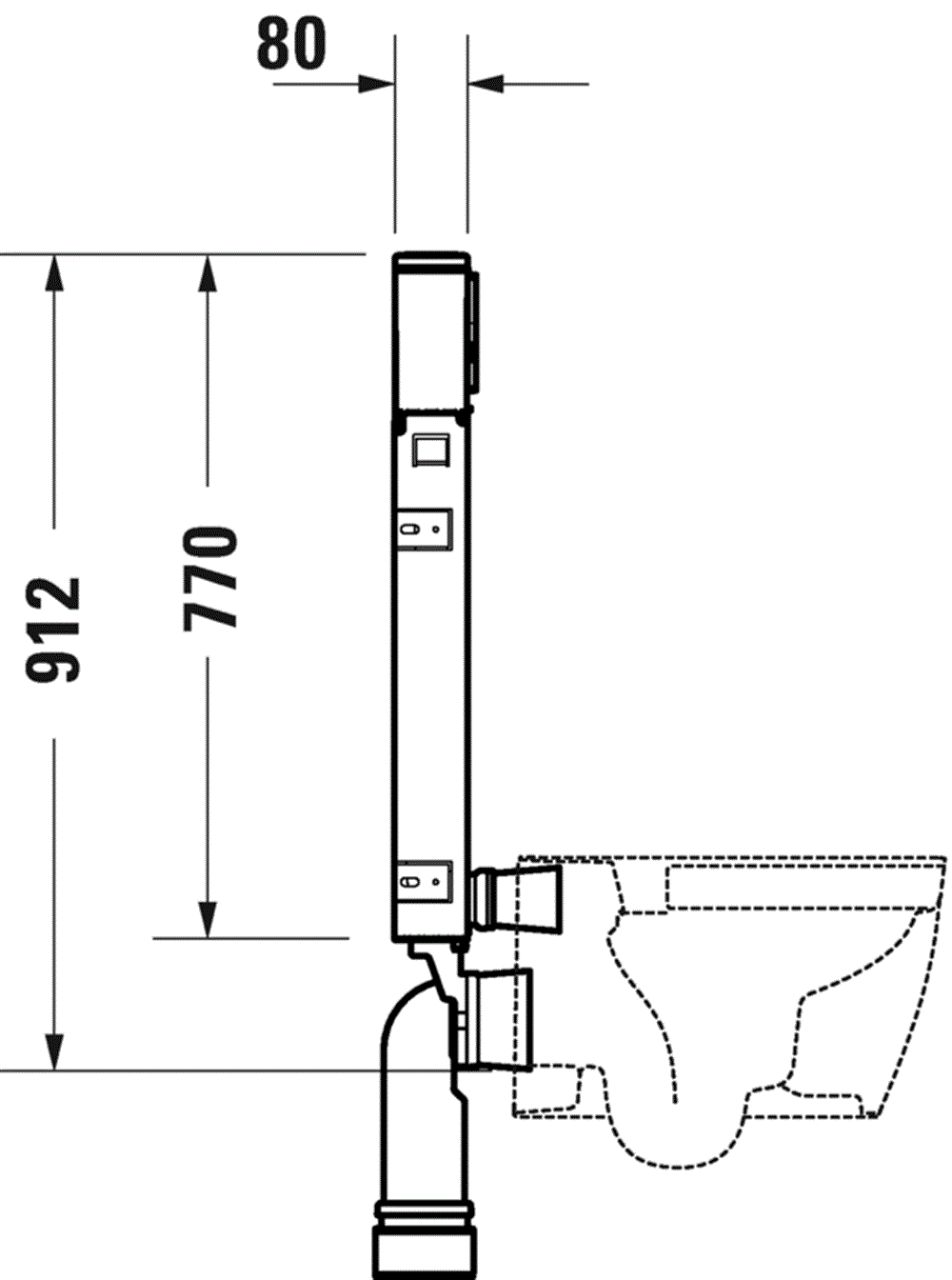 DURASYSTEM GÖMME REZERVUAR TUĞLA TİPİ 8 CM