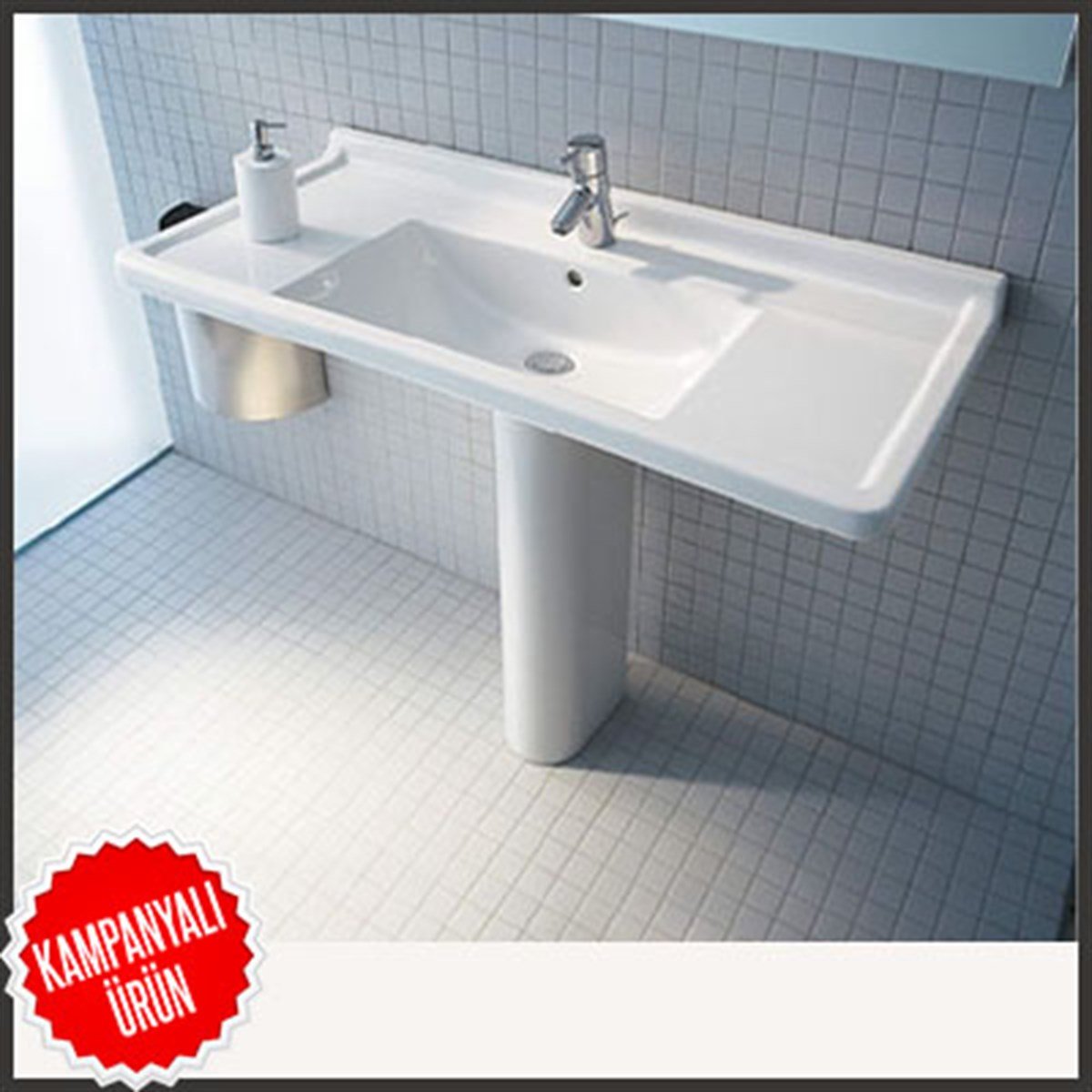DURAVİT STARCK3 ETAJERLİ LAVABO