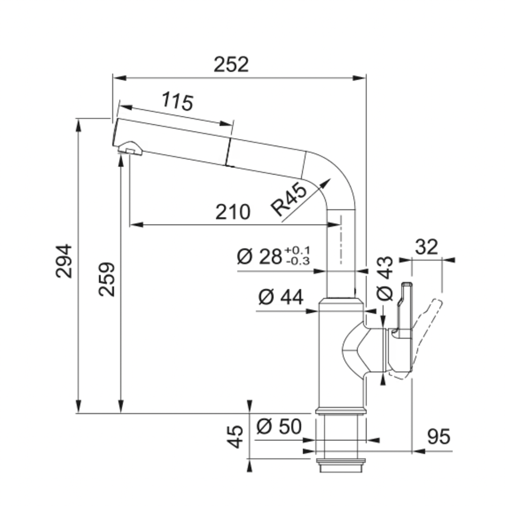FRANKE BASİS 1,5 GÖZLÜ 970 x 500 MM GRANİT EVİYE & ARMATÜR SET