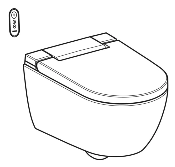 GEBERİT AQUACLEAN ALBA AKILLI KLOZET