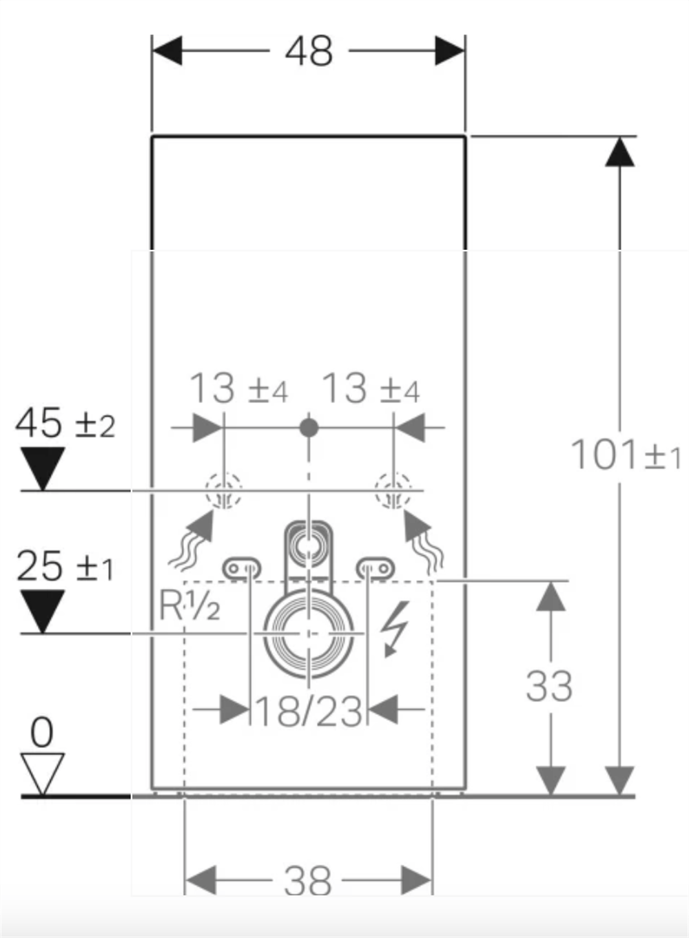 GEBERİT MONOLİTH PLUS REZERVUAR