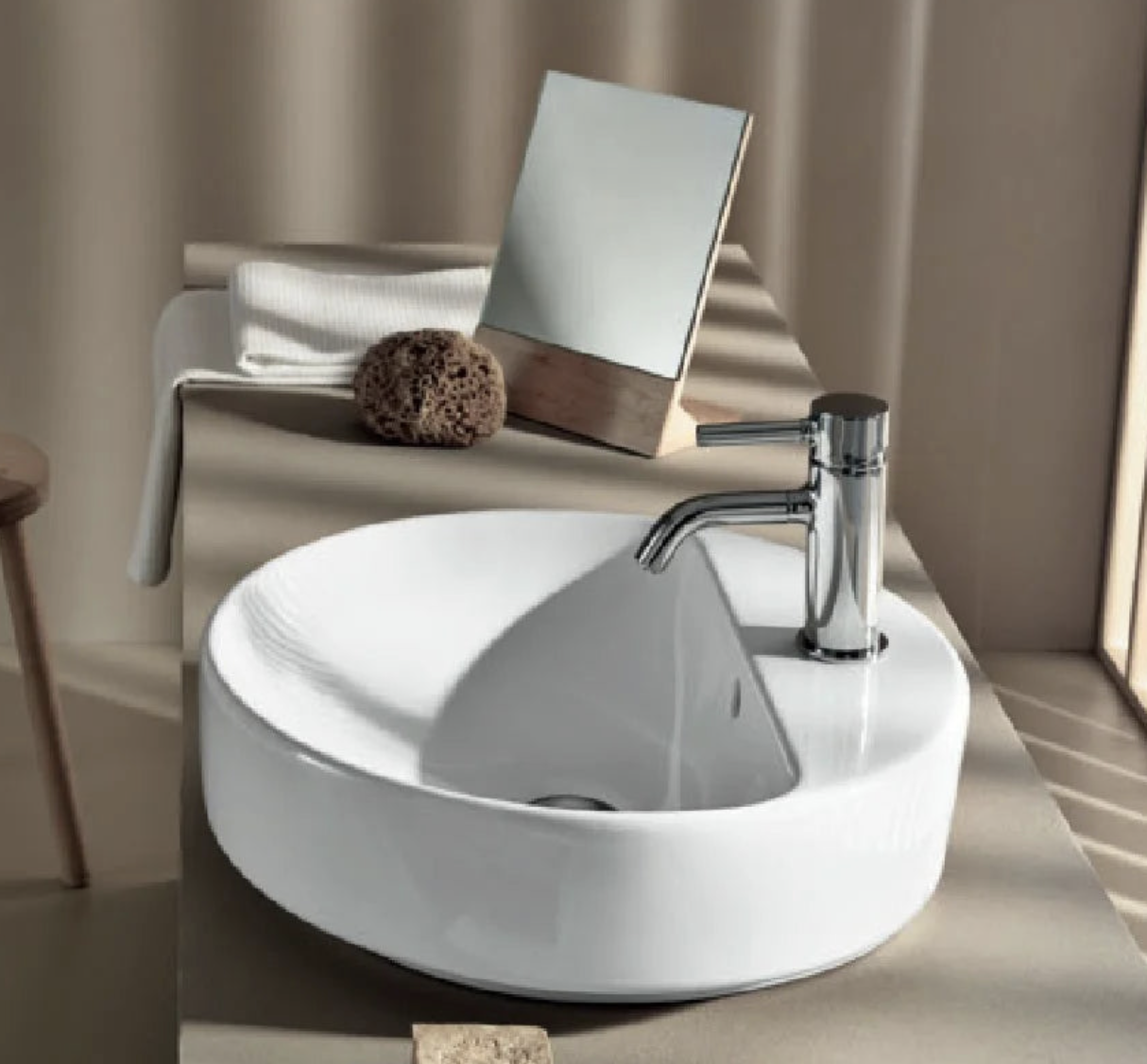 GEBERİT VARİFORM YUVARLAK ÇANAK LAVABO