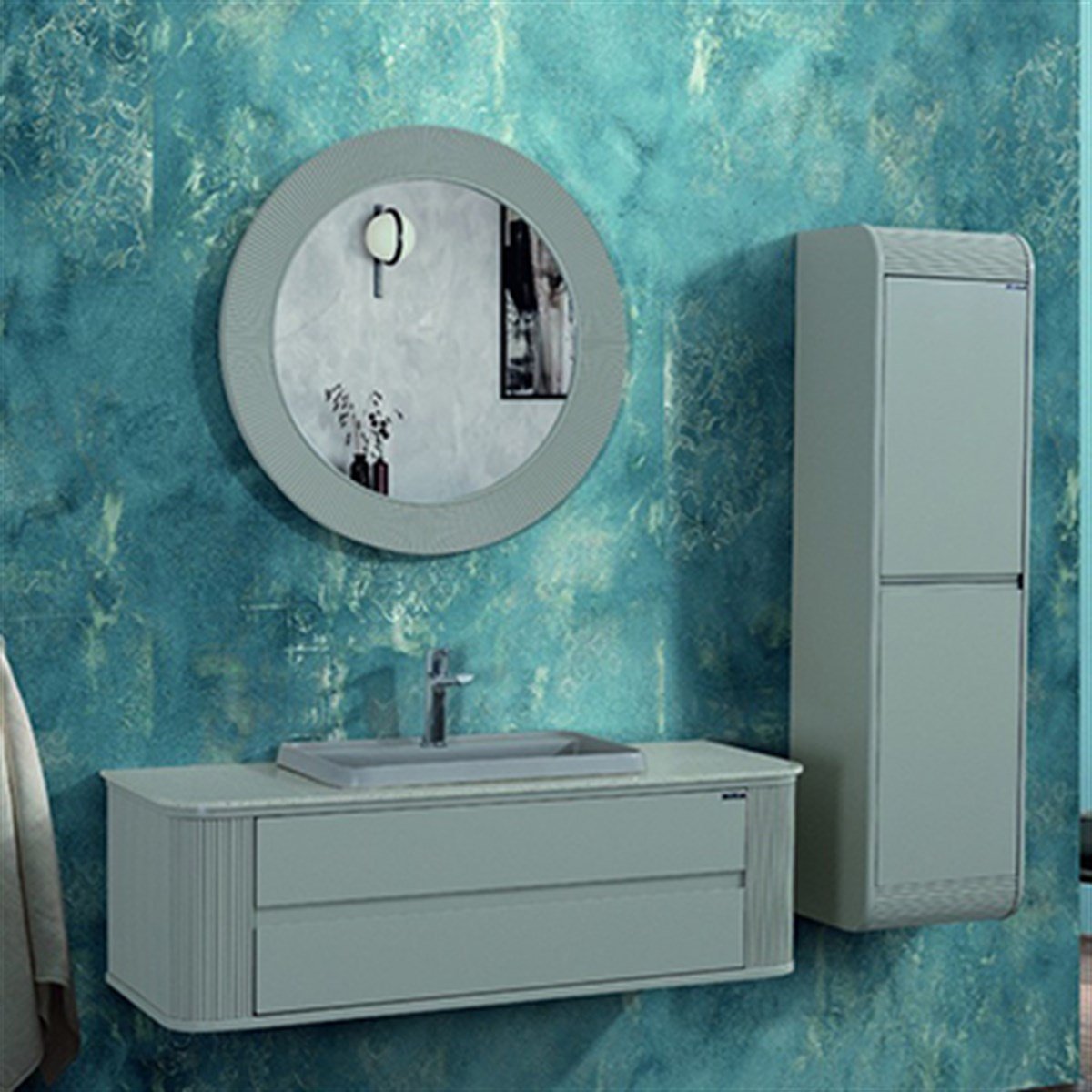 LİNE ART MAISON1200 3'LÜ SET BANYO MOBİLYALARI