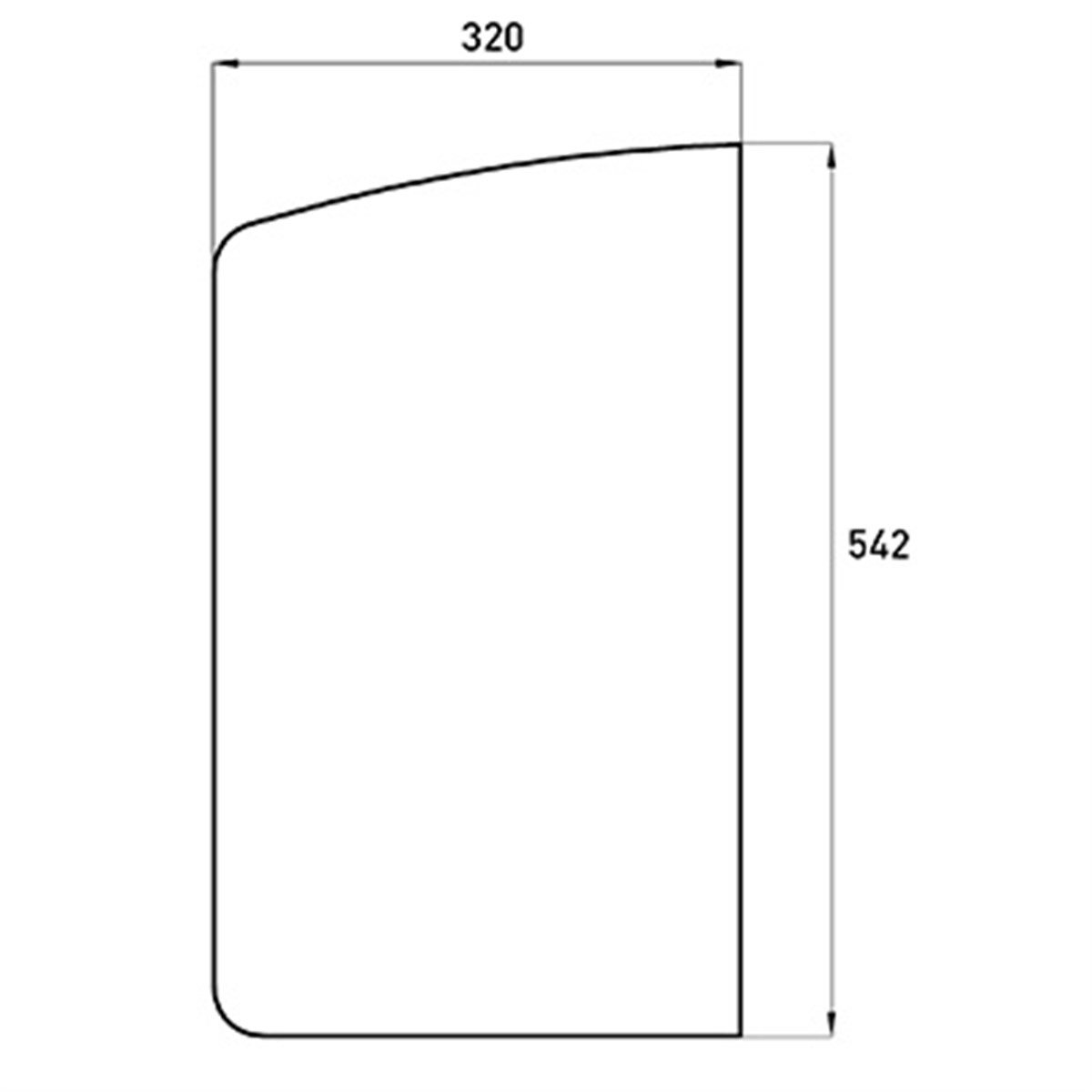 NEWARC BEYAZ PİSUVAR ARA BÖLMESİ