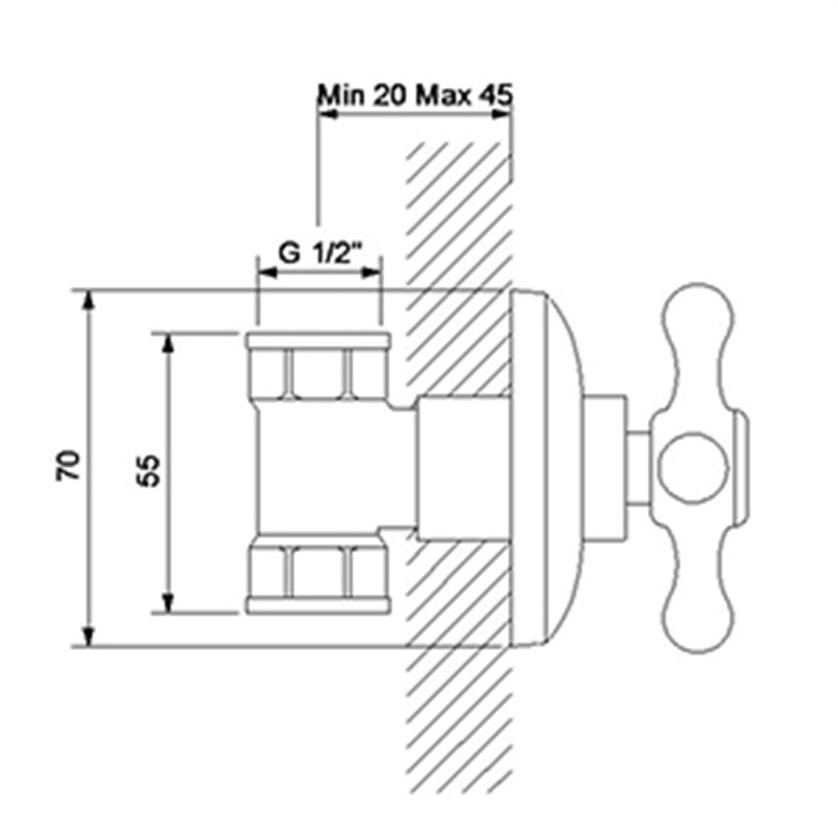 NEWARC NOSTALJİK ESKİTME STOP VALF