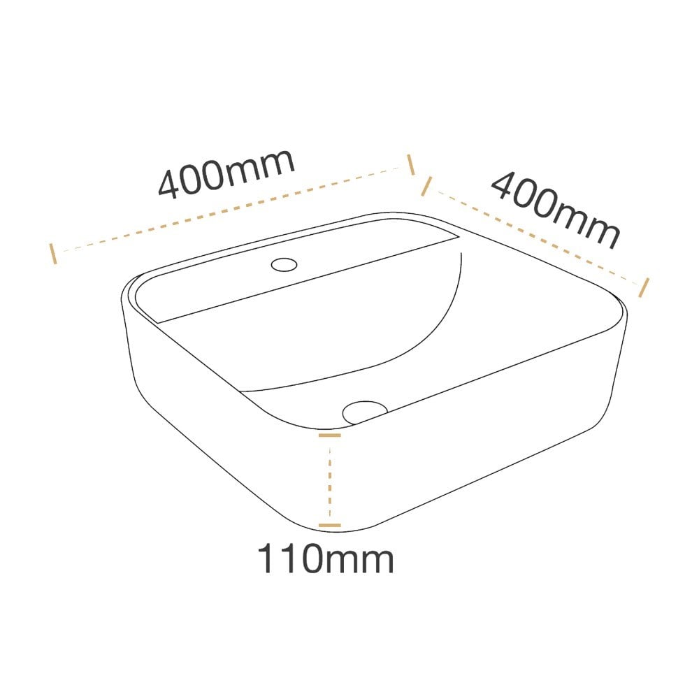 Paluci Anka Dark Vizon Small Çanak Lavabo