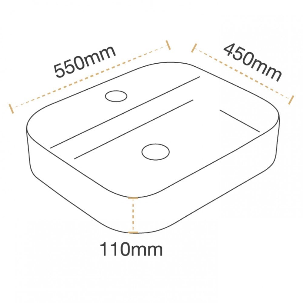 Paluci Anka Matt Black Çanak Lavabo