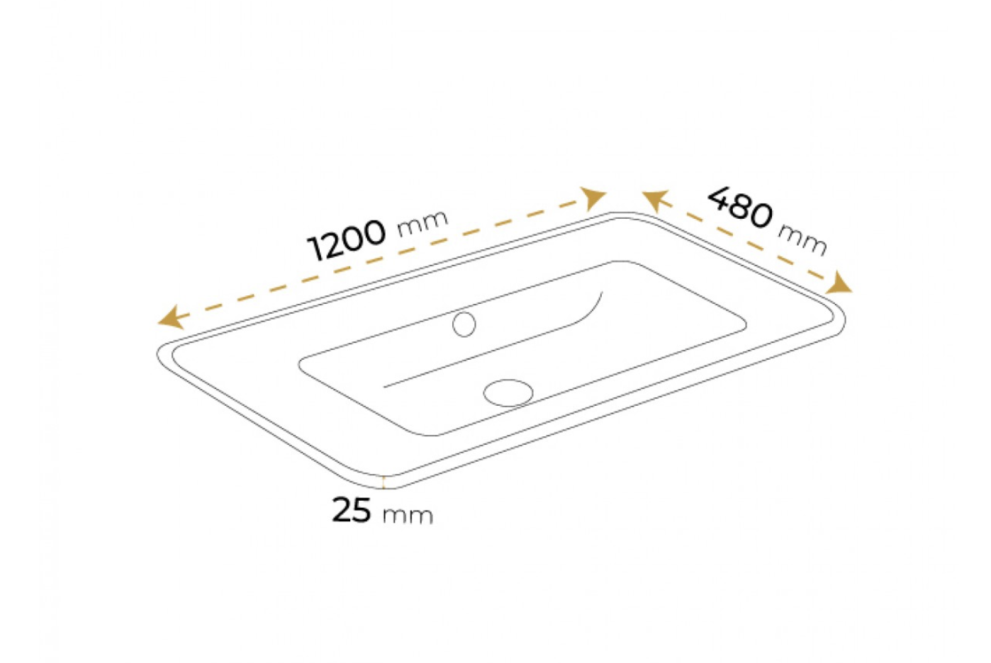 Paluci Carla White Etajerli Lavabo 105